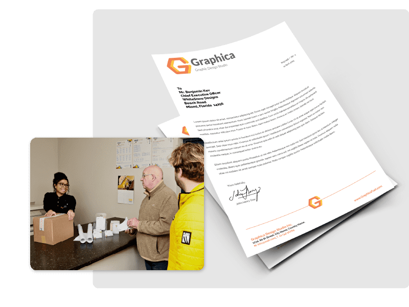 Fast turnaround printed letterheads for your Bolton business